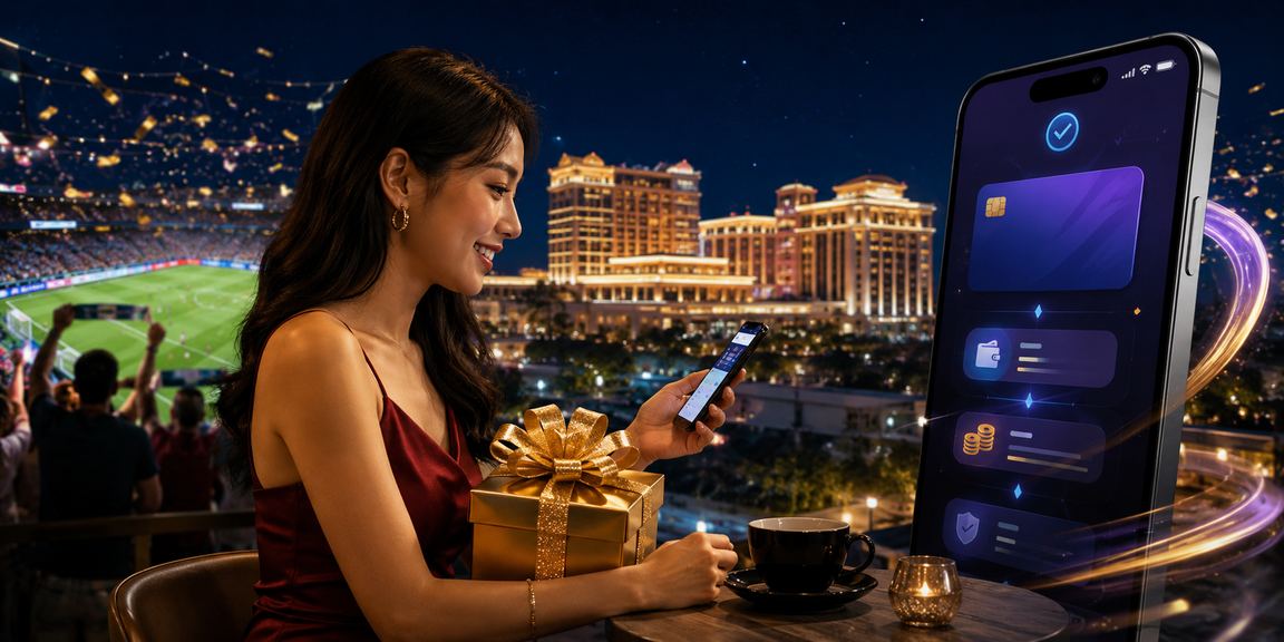 Pengguna mengakses kasino mudah alih 999myr di Genting Highlands selepas log masuk dengan selamat