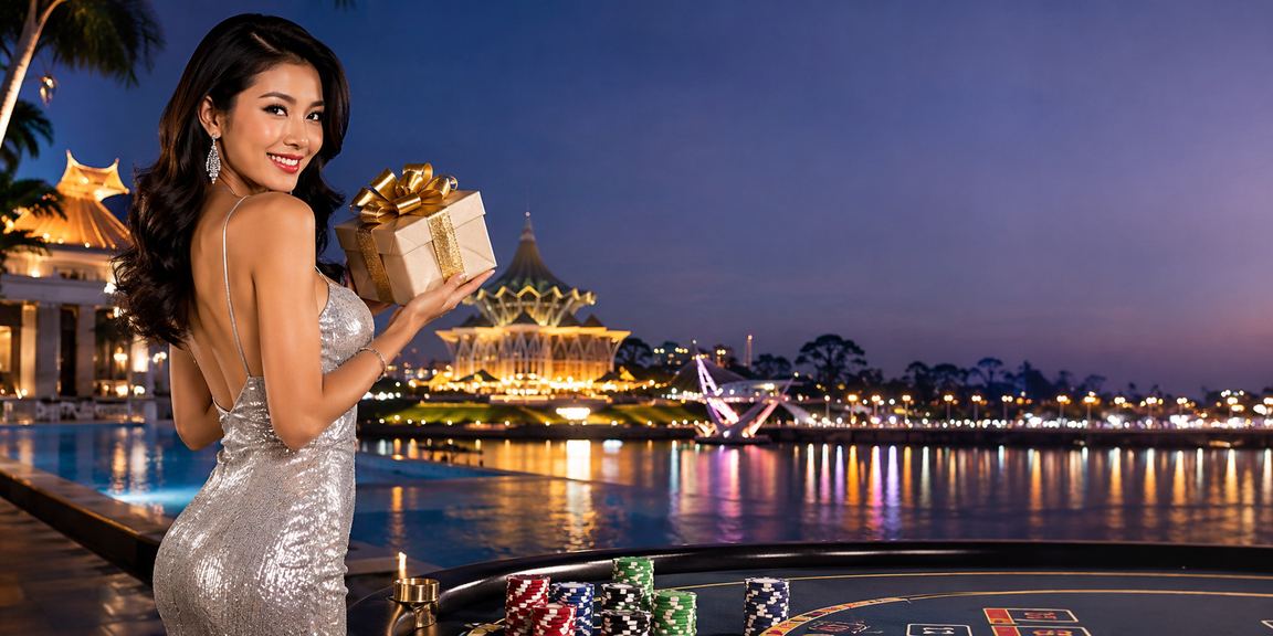 Meja baccarat VIP eksklusif untuk ahli setia 999myr di Kuching dengan had taruhan premium